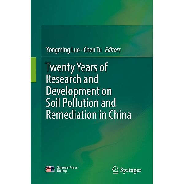 Twenty Years of Research and Development on Soil Pollution and Remediation in China