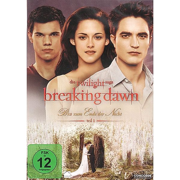 Twilight: Breaking Dawn - Bis(s) zum Ende der Nacht, Teil 1, Breaking Dawn 1-Single, Dvd