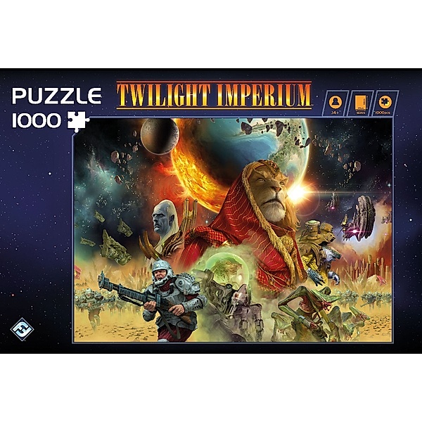 Asmodee, SD Toys Twilight Imperium Puzzle
