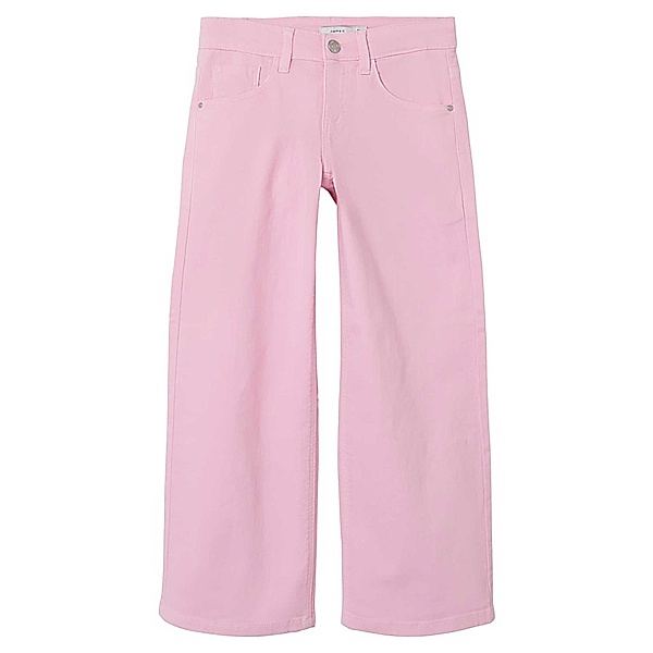 name it Twill-Hose NKFROSE WIDE in parfait pink