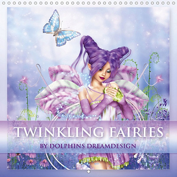 Twinkling Fairies (Wall Calendar 2021 300 × 300 mm Square), Gaby Shayana Hoffmann