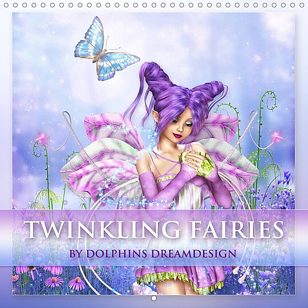 Twinkling Fairies (Wall Calendar 2023 300 × 300 mm Square), Gaby Shayana Hoffmann