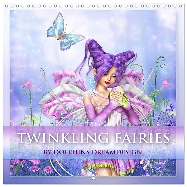 Twinkling Fairies (Wall Calendar 2025 12 × 12 Inch) CALVENDO 12 Month Wall Calendar, Calvendo, Gaby Shayana Hoffmann