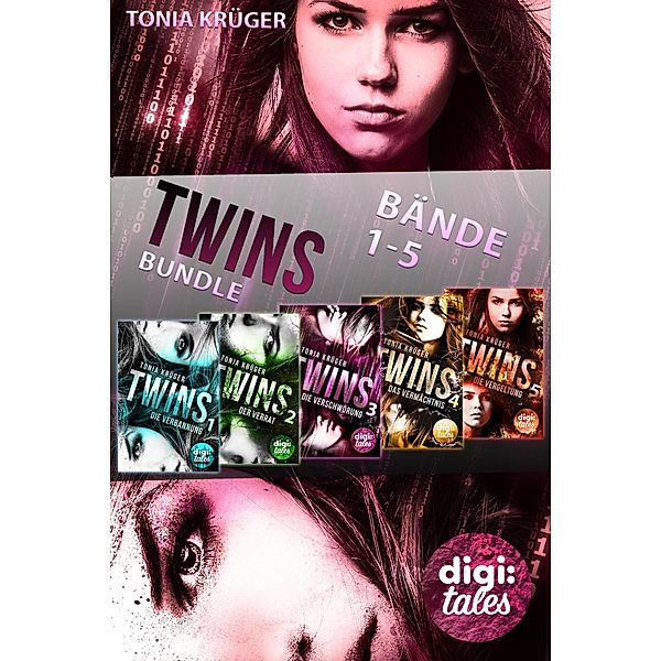 Twins. Die komplette Reihe (Band 1-5) im Bundle / digi:tales, Tonia Krüger