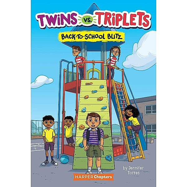 Twins vs. Triplets #1: Back-to-School Blitz / Twins vs. Triplets Bd.1, Jennifer Torres