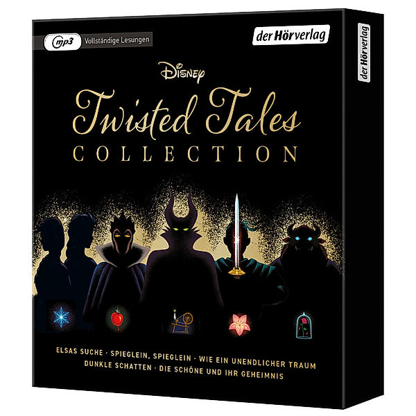 Twisted Tales Collection,5 Audio-CD, 5 MP3, Jen Calonita, Elizabeth Lim, Liz Braswell