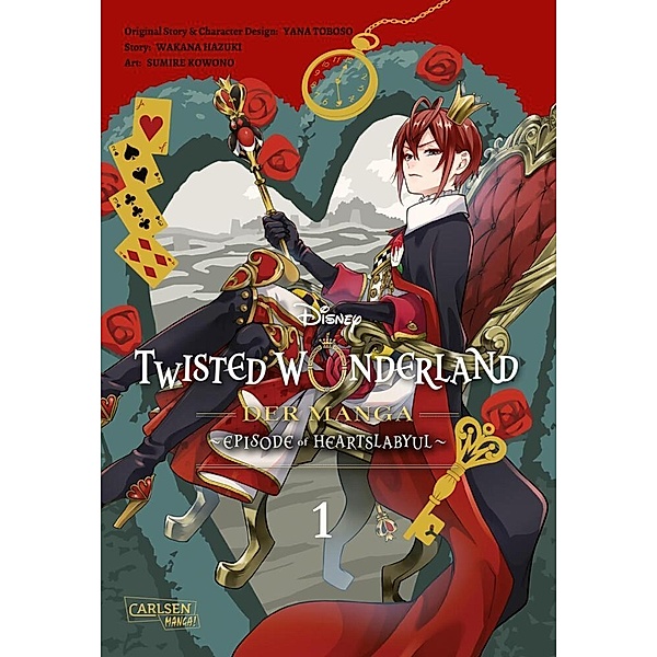 Twisted Wonderland Bd.1, Yana Toboso, Sumire Kowono, Wakana Hazuki, Walt Disney