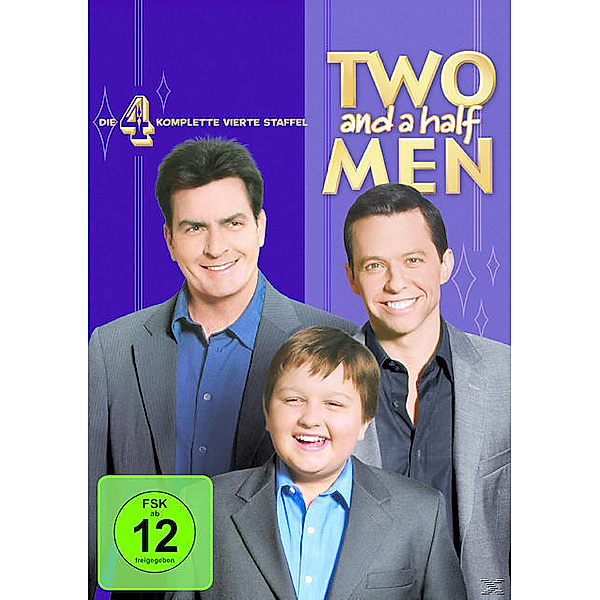 Two and a Half Men - Mein cooler Onkel Charlie - Die komplette 4. Staffel, Jon Cryer,Angus T.Jones Charlie Sheen