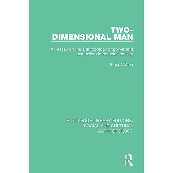 Two-Dimensional Man, Abner Cohen