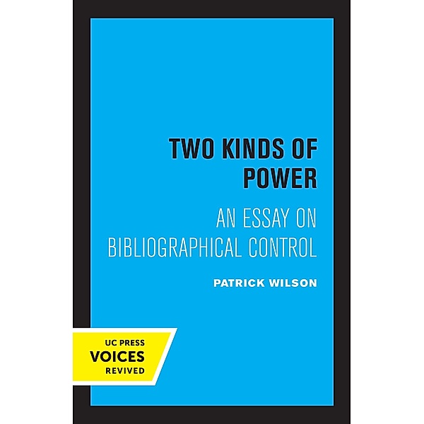 Two Kinds of Power, Patrick Wilson