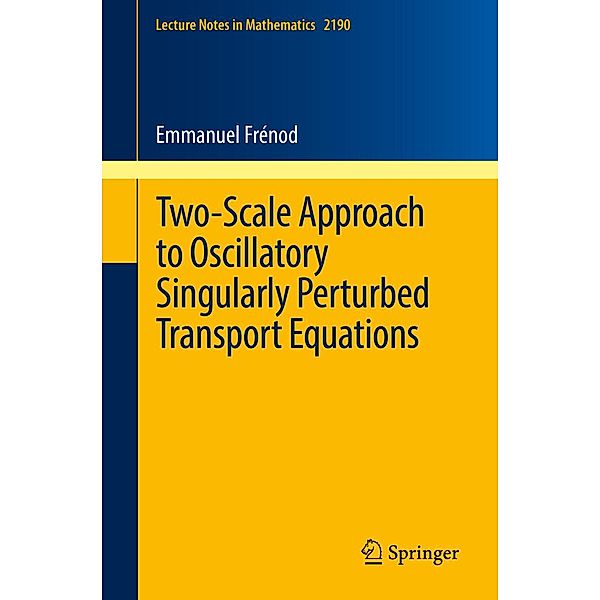 Two-Scale Approach to Oscillatory Singularly Perturbed Transport Equations / Lecture Notes in Mathematics Bd.2190, Emmanuel Frénod
