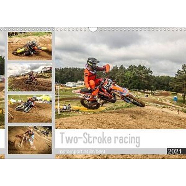 Two-Stroke racing (Wandkalender 2021 DIN A3 quer), Arne Fitkau Fotografie & Design