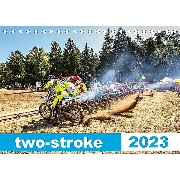 two stroke (Tischkalender 2023 DIN A5 quer), N N