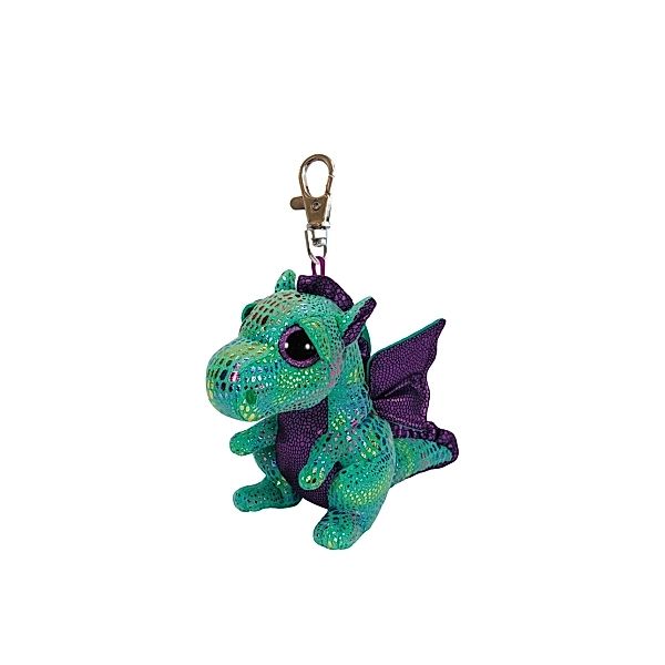 TY Cinder Clip - Drache grün, 8.5cm