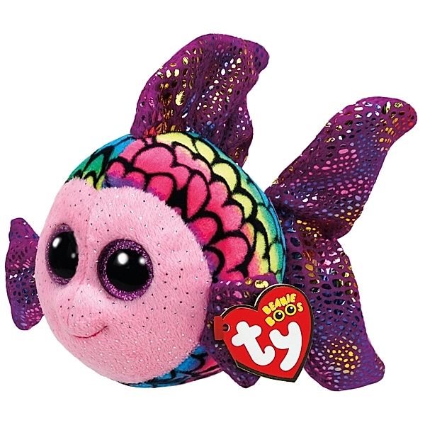 TY Flippy,Fisch multicolor 15cm