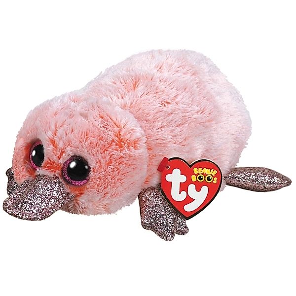 TY WILMA PINK PLATYPUS - BEANIE BOOS