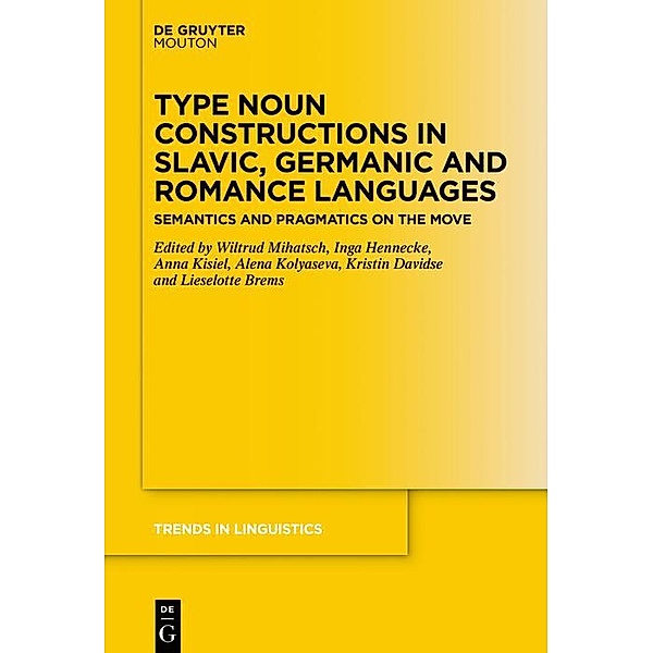 Type Noun Constructions in Slavic, Germanic and Romance Languages / Trends in Linguistics. Studies and Monographs [TiLSM] Bd.352