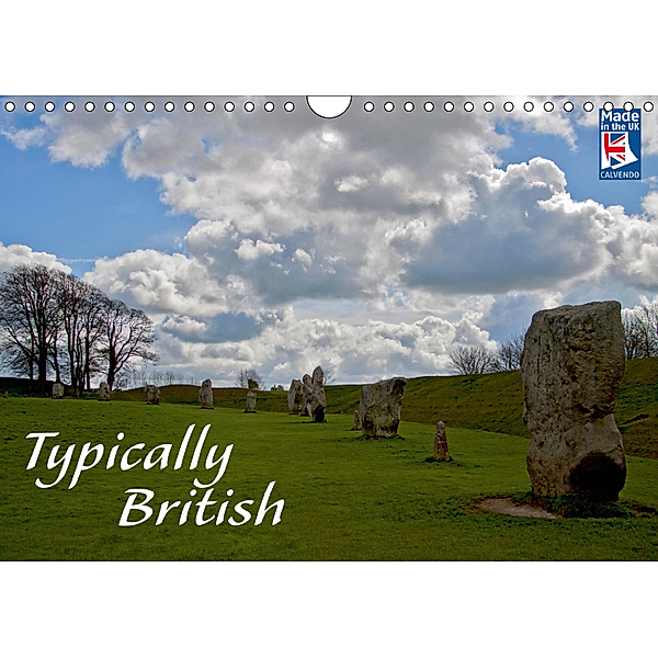 Typically British From a German Point of View (Wall Calendar 2019 DIN A4 Landscape), Silvia Drafz