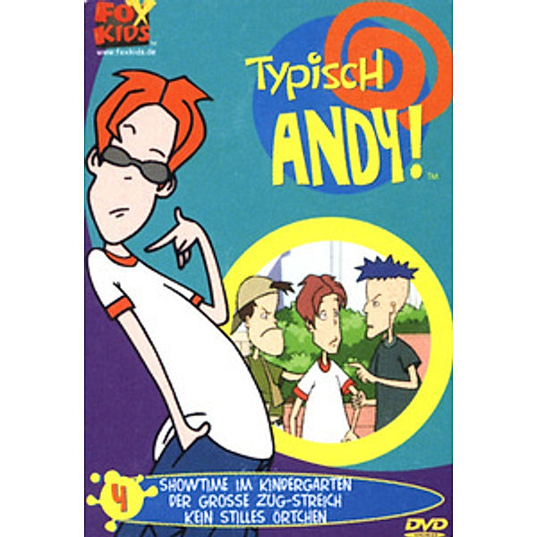 Typisch Andy Folge 04 - Showtime im Kindergarten / D. grosse Zug-Streich / K. stilles Ört., Zeichentrick: Typisch Andy!