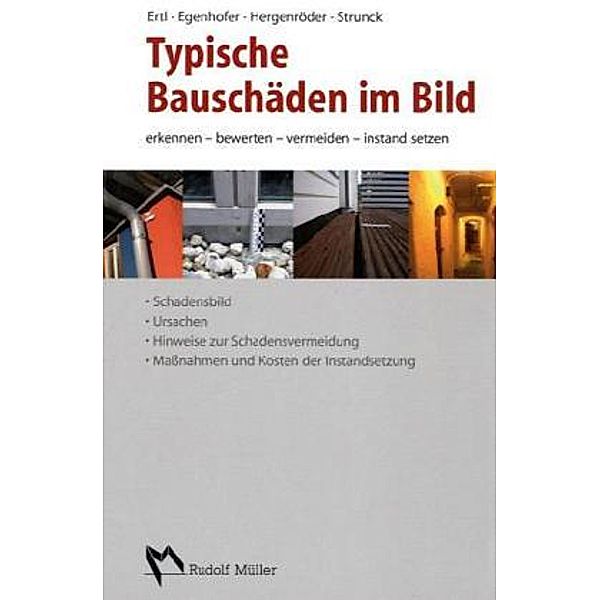 Typische Bauschäden im Bild, Ralf Ertl, Martin Egenhofer, Michael Hergenröder, Thomas Strunck