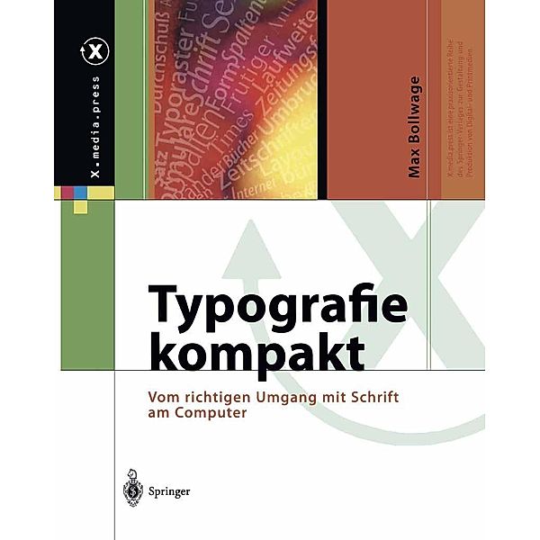 Typografie kompakt / X.media.press, Max Bollwage