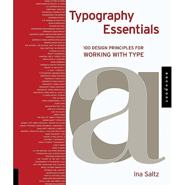 Typography Essentials / Design Essentials, Ina Saltz