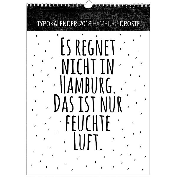 Typokalender Hamburg 2018