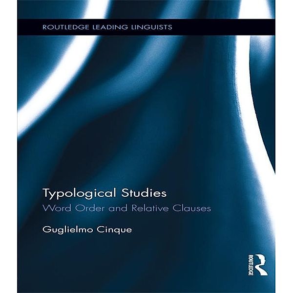 Typological Studies, Guglielmo Cinque