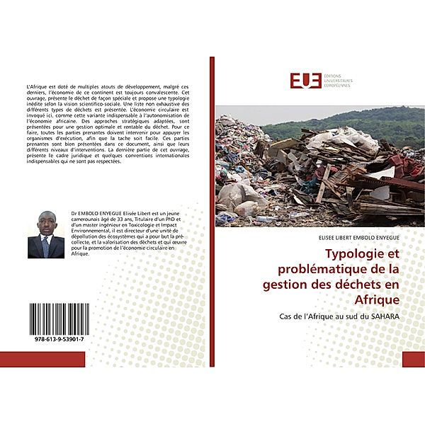Typologie et problématique de la gestion des déchets en Afrique, ELISEE LIBERT EMBOLO ENYEGUE
