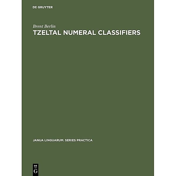 Tzeltal numeral classifiers, Brent Berlin