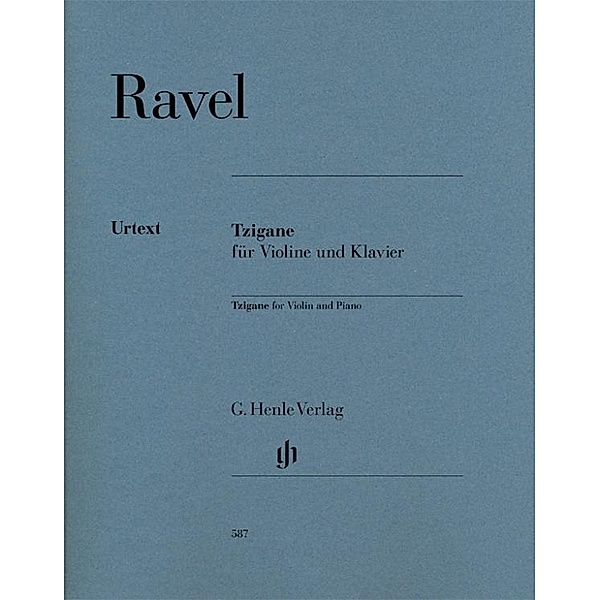 Tzigane für Violine und Klavier, Maurice Ravel - Tzigane für Violine und Klavier