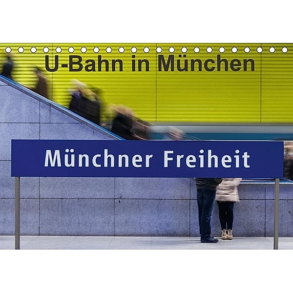 U-Bahn in München (Tischkalender 2017 DIN A5 quer), Klaus Faltin