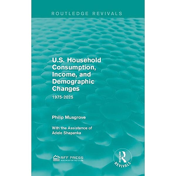 U.S. Household Consumption, Income, and Demographic Changes, Philip Musgrove