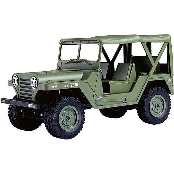 AMEWi U.S. Militär Geländewagen 1:14 4WD RTR, Military grün