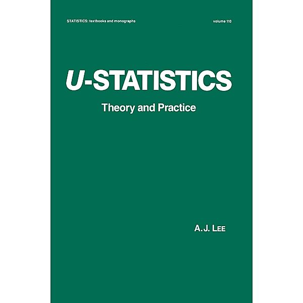 U-Statistics, A J. Lee