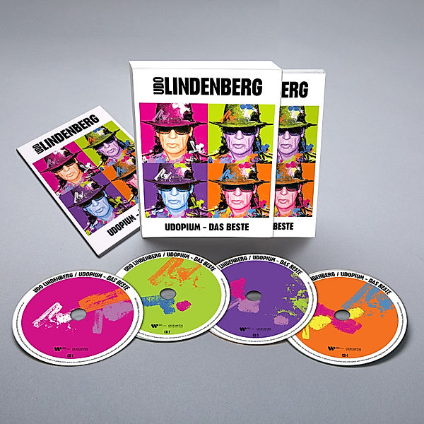 Udopium - Das Beste (Standard Edition, 4 CDs), Udo Lindenberg