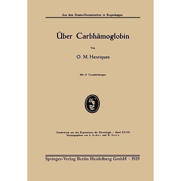 Über Carbhämoglobin, O. M. Henriques