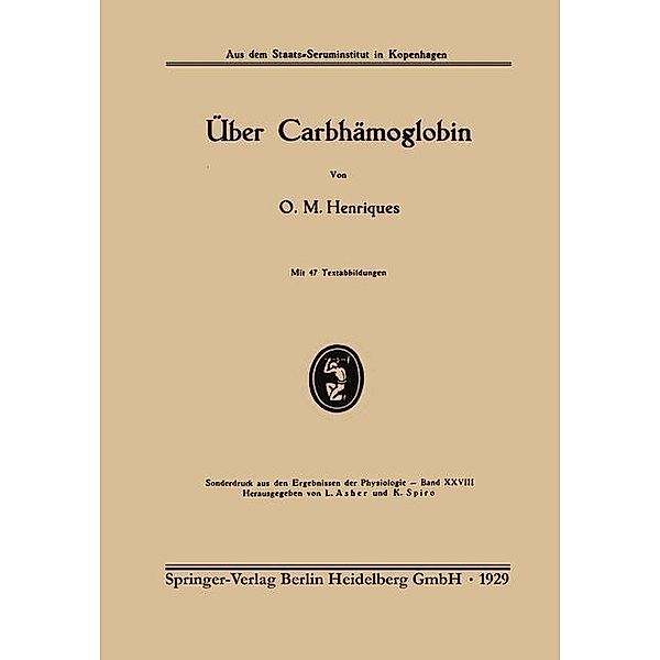 Über Carbhämoglobin, O. M. Henriques