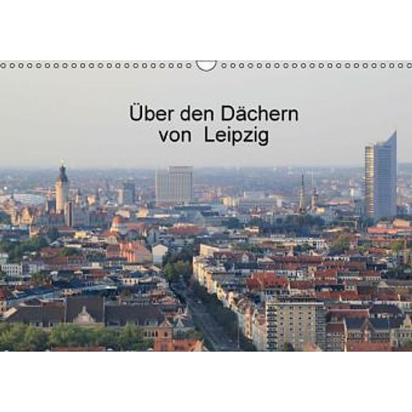 Über den Dächern von Leipzig (Wandkalender 2015 DIN A3 quer), Claudia Knof