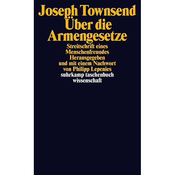 Über die Armengesetze, Joseph Townsend