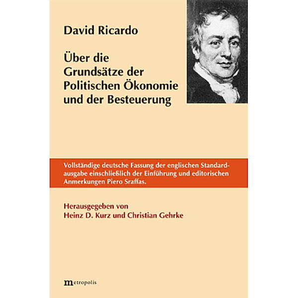 Über die Grundsätze der Politischen Ökonomie und der Besteuerung, David Ricardo