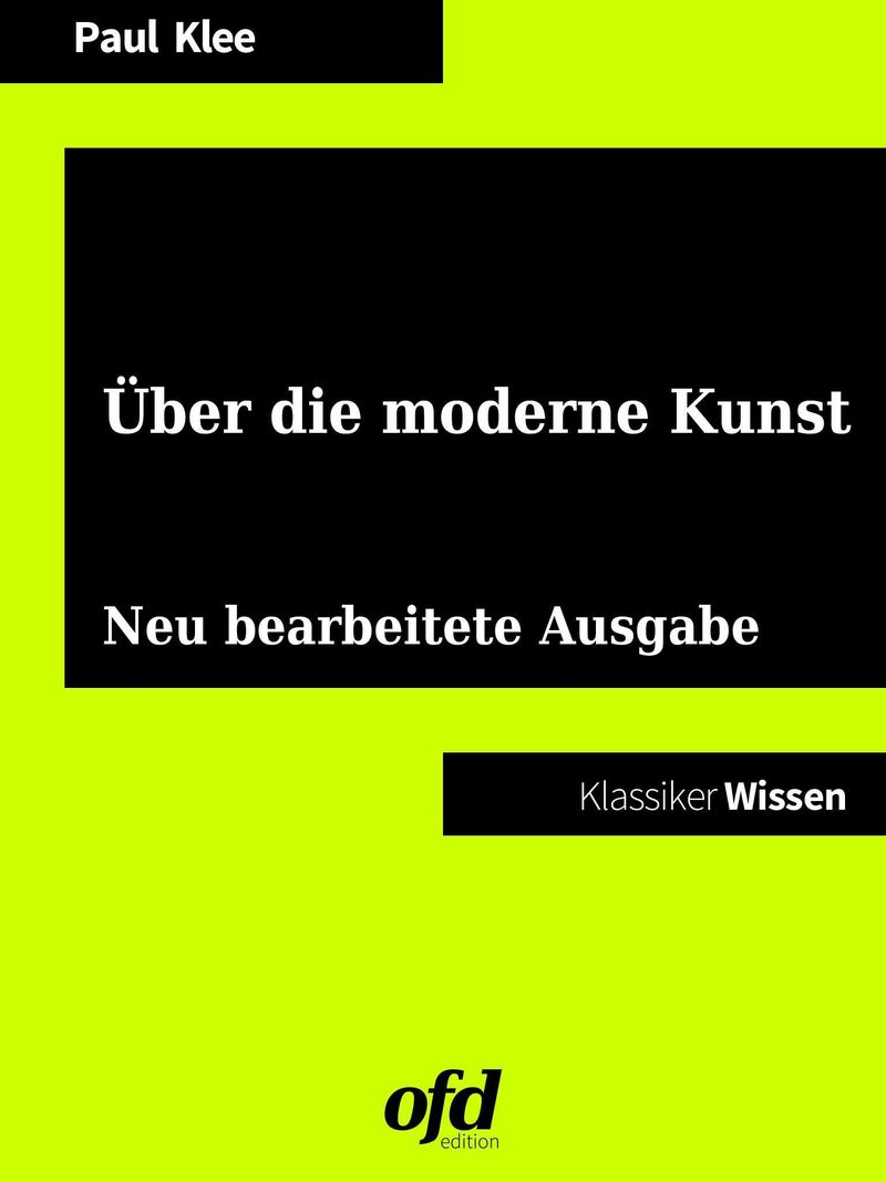 Über die moderne Kunst eBook v. Paul Klee | Weltbild