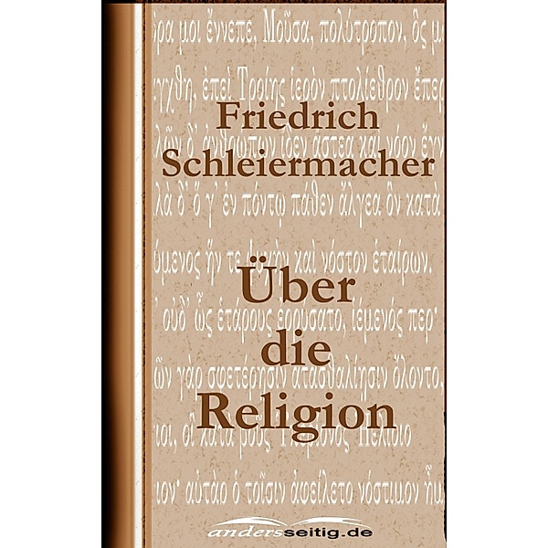Über die Religion, Friedrich Schleiermacher