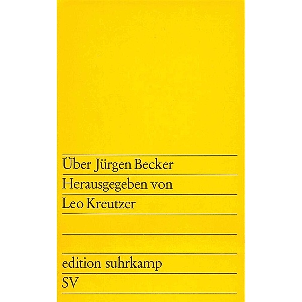 Über Jürgen Becker, Jürgen Becker