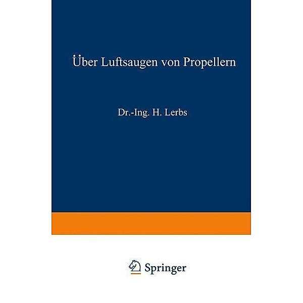 Über Luftsaugen von Propellern, Hermann Lerbs