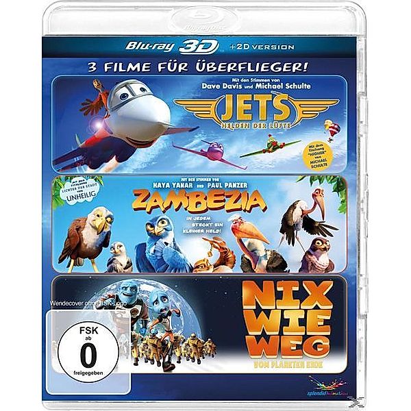 Überflieger-Box - 3 Filme für Überflieger, Camilla Bubna-Kasteliz, Andrew Cook, Raffaella Delle Donne, Tom Kenny, Kiel Murray, Brent Palmer, Nik Rabinowitz, Anthony Silverston, Wayne Thornley