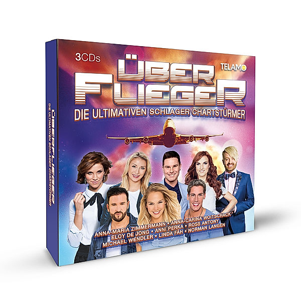 Überflieger - Die ultimativen Schlager Chartstürmer (Exklusive 3CD-Box), Diverse Interpreten