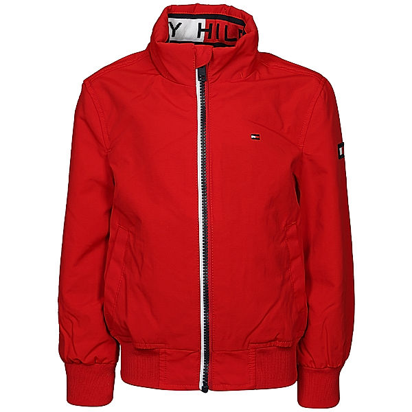 TOMMY HILFIGER Übergangs-Jacke ESSENTIAL in deep crimson