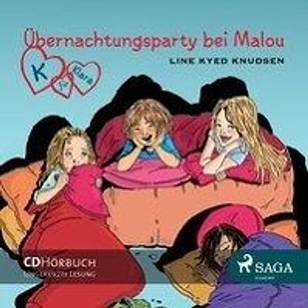 Übernachtungsparty bei Malou, Audio-CD, Line Kyed Knudsen