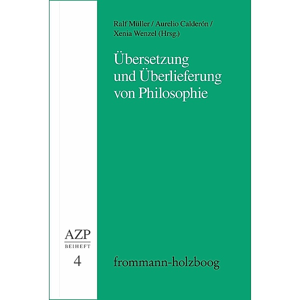 Übersetzung und Überlieferung von Philosophie